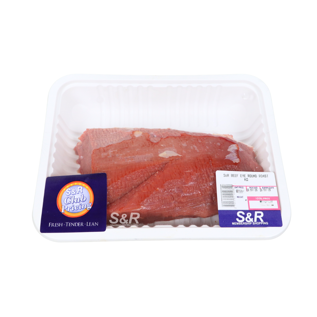 S&R Eye of Round Roast Beef approx 1.2kg